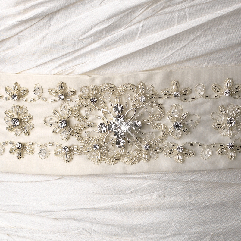 bridal belt carolina vintage embellished bridal sash
